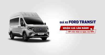 Giá lăn bánh Ford Transit 2025 - Xe 16 chỗ - Cập nhật tháng 06/2025